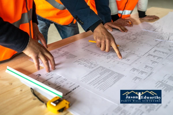 See if you need a party wall agreement for building along boundary line Witney